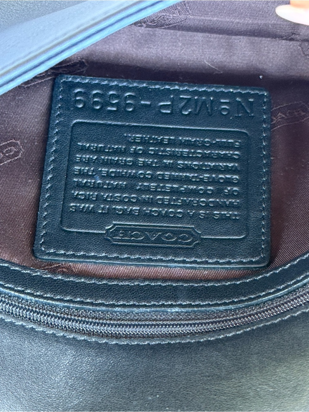 Vintage Coach Legacy West shoulder bag - Picture 6 of 14